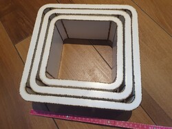 Dekoratív élethű a hegesztéseknél rozsdás fa polcok lakásdekoráció konzol