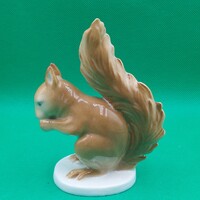Antik Drasche  mókus az 1940-es évekből/ nem Kőbányai Porcelán