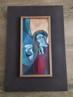 Iparművészeti Béni Mária tűzzománc kép