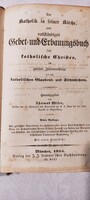 Régi német gót betűkkel könyv 1855