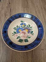 Bélapátfalvi Tányér Virágmintás 23cm.Pruzsinszky.J.Fiai.