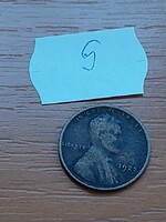 USA 1 CENT 1925  Kalászos penny, Lincoln, BRONZ  5