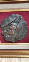 Varga Imre: Latinovits bronz emlékérem