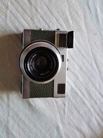 WERRA ZÖLD ZEISS kamera ZEISS TESSAR lencsével 2,8/50 mm-es lencsével és tokkal
