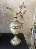 19. századi Karaffa gyönyörű figurális fogantyúval