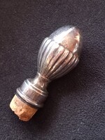 Antik Art Deco 835 -ös Német Ezüst palack Üveg Dugó