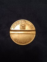 MOL  BÁRCA ZSETON TOKEN