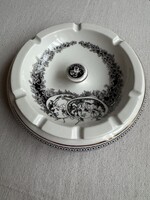 Jurcsák László Hollóházi nagy méretű hamuzó hamutál (Ø18 cm)