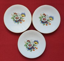 3db Seltmann Weiden Bavaria K német porcelán tálka tányér kompót savanyúság lerakó