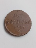 1 krajcár 1849 II.