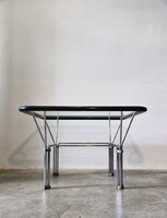 Mid century, vintage designer dohányzóasztal, dán