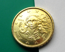 Olaszország – 10 Euro cent - 2024 – Vénusz születése - Sandro Botticelli