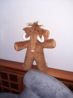 Plüss játék, mamut 47 cm,  Alkudható