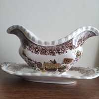Angol Manson Ironstone Ascot szószos tál