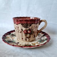 W.A.A.&Co Adderley fajansz csésze Spring dekorral