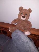 Plüss játék, nagy barna maci,  Alkudható