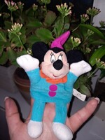 Plüss játék,  ujjbáb,  bábozás, Disney Minnie egér  , Alkudható