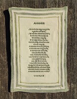 A szeretet, Pál első levele a korinthusiakhoz, részlet, nagy falikép
