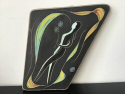 Art deco falikép 28x18cm.