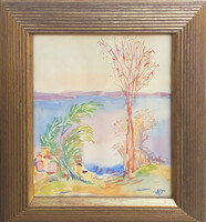 Mattis Teutsch János (1884-1960) : Vízparti táj