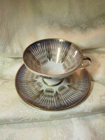 Bavaria porcelán kávés csésze Mölln latképével