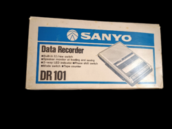 Sanyo DR101 Data Recorder - Felvevős Kazettàs Magnó Dobozàban