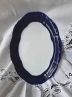 Zsolnay Pompadúr  alapmázas pecsenyés tál