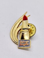 Parfumerie Douglas feliratú rúzs kitűző