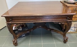 Bécsi barokk ebédlőasztal