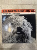Hungárián Folk songs bakelit lemez 1978