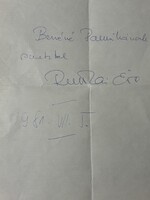 Rutkai Éva autogram