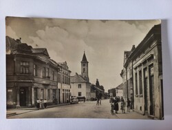 Régi képeslap Szlovákia, Dunaszerdahely - utcakép