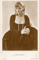 Képeslap: Külföldi színészek, Greta Garbo.