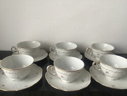 Zsolnay porcelán teáscsészék