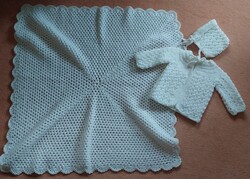 Brand new, never used. 1987 - Made for Ben's christening, beautiful handwork.