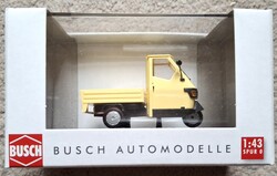 Busch 1/43  Piaggio Ape 50 fém modell