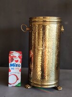 Hatalmas réz oroszlán lábas esernyőtartó  ALKUDHATÓ