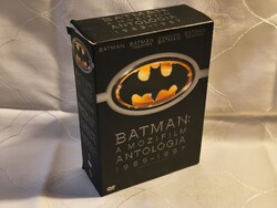 Batman: A Mozifilm Antológia 1989-1997 4dvd *Dvd film