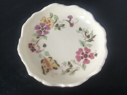 Zsolnay Pillangó tálka 12,5cm.