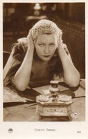Képeslap: Külföldi színészek, Greta Garbo.