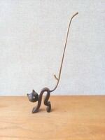 Richard Rohac bécsi bronz cica - gyűrűtartó