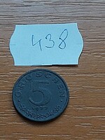 AUSZTRIA 5 GROSCHEN 1977 CINK  438