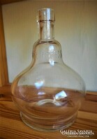 Antik nagy Hobé likőrös üveg (hibátlan)