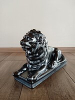 Antik Meissen kerámia oroszlán