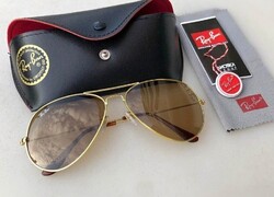 RAY BAN AVIATOR NAPSZEMÜVEG TOKKAL, KENDŐVEL,ÚJ!