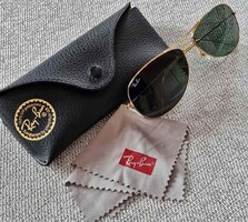 RAY BAN NAPSZEMÜVEG TOKKAL, KENDŐVEL,ÚJ!