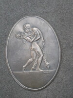 Faun és nimfa. Bakonyi Sándor 1922.