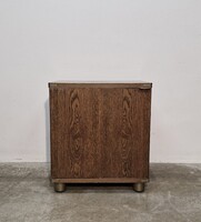 Éjjeliszekrény 2 darab, párban tölgy, design