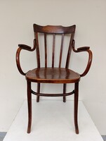 Thonet bútor antik karosszék pihenő karfás szék különleges ritka gyűjtői darab 611 1628