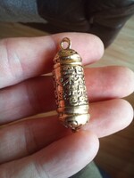 Buddhista Buddha vagy Tibeti amulett talizmán,vagy gyógyszertartó